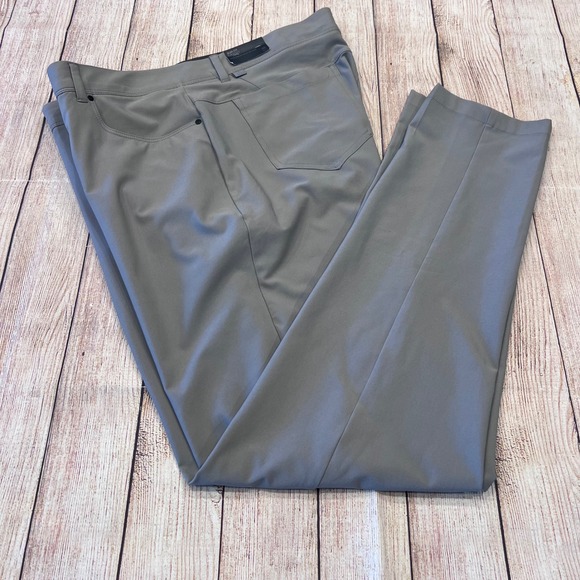 VRST Other - VRST Golf Mens 5 Pocket Slim Tech Pants Silver Shadow 36x34 MVG25004 Grey NWT